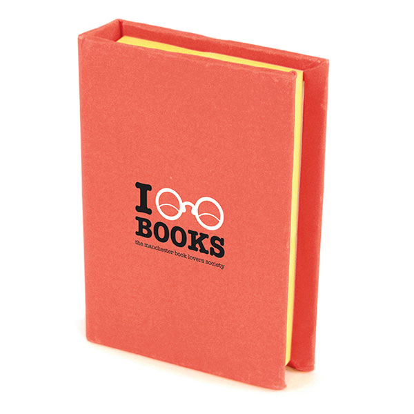 P139 Small Hard Back Sticky Notebook - 1 Colour