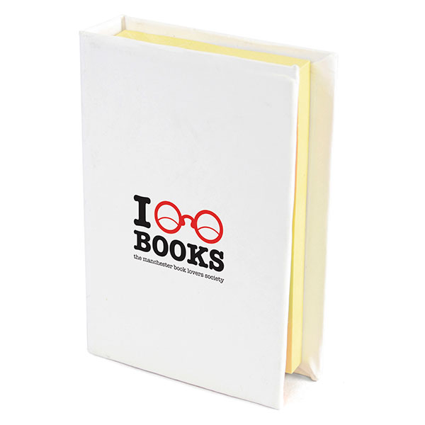 P139 Small Hard Back Sticky Notebook - 1 Colour