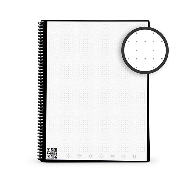 P142 A5 Rocketbook Core Reusable Digital Notebook - 1 Colour