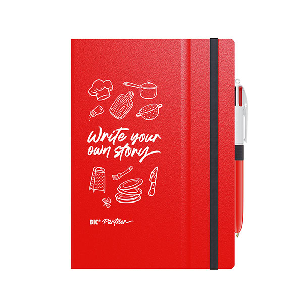 P145 BIC A5 Notebook and 4 Colour Ballpen - 1 Colour