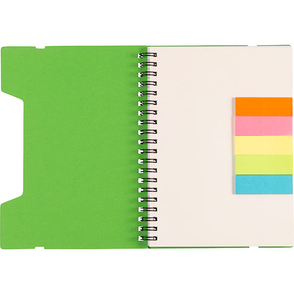 H028 Lined Notebook with Tabs and Rule