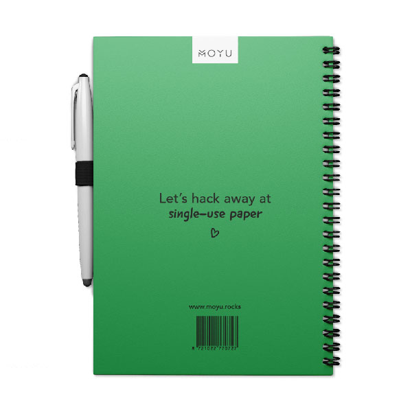 P142 MOYU A5 Erasable Softcover Notebook
