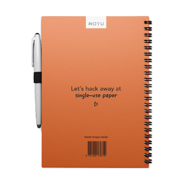 P142 MOYU A5 Erasable Hardcover Notebook