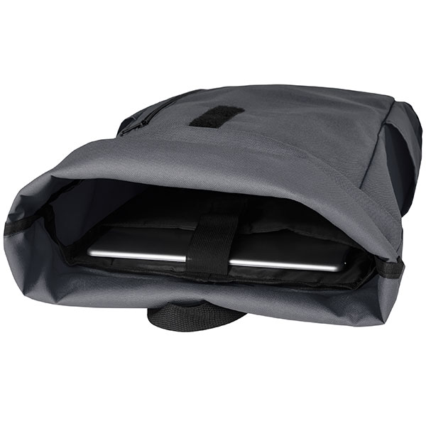 P068 Byron Recycled Roll Top Backpack - 1 Colour
