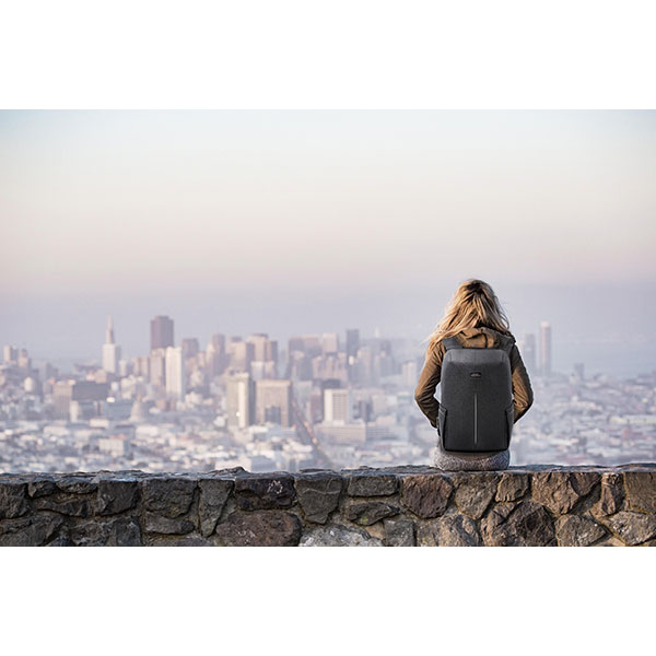 P065 BrandCharger Phantom Anti-Theft rPET Backpack