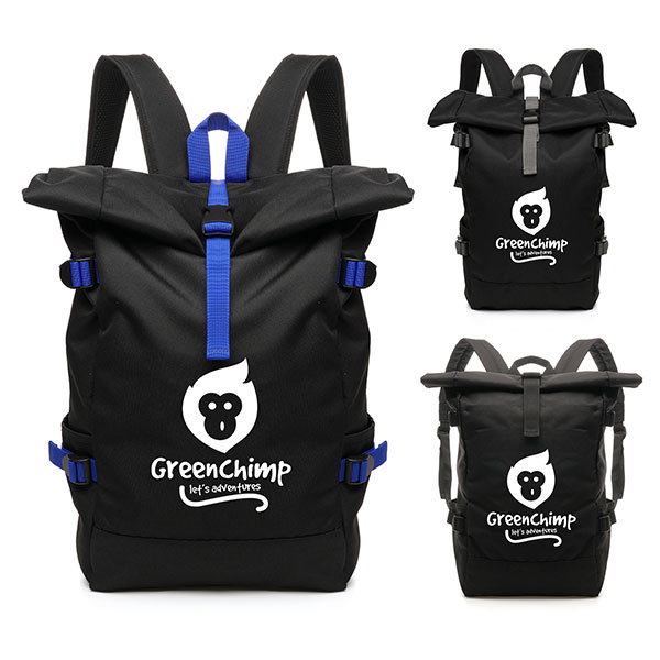P066 Aurora rPET Roll Down Bag