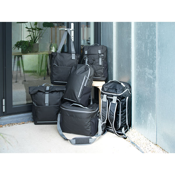 P060 Aqua GRS Recycled Water Resistant Duffel Backpack - 1 Colour