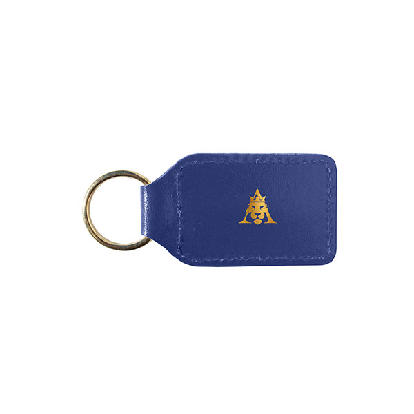 N036 Recycled Leather Key Fob