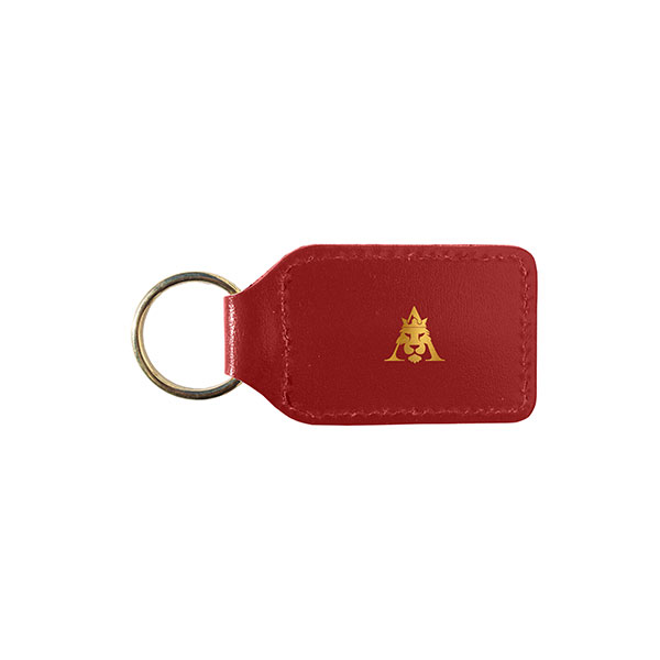 N036 Recycled Leather Key Fob