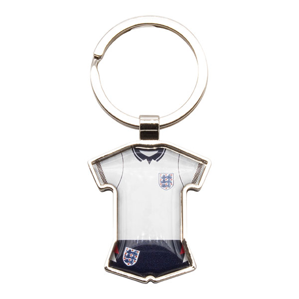P037 Domed Metal Key Ring
