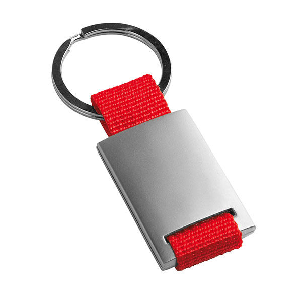 L098 Web Strap Metal Key Ring