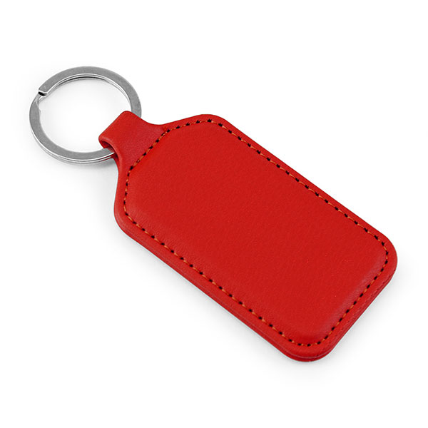 P037 Porto rPET Rectangular Key Ring - Full Colour