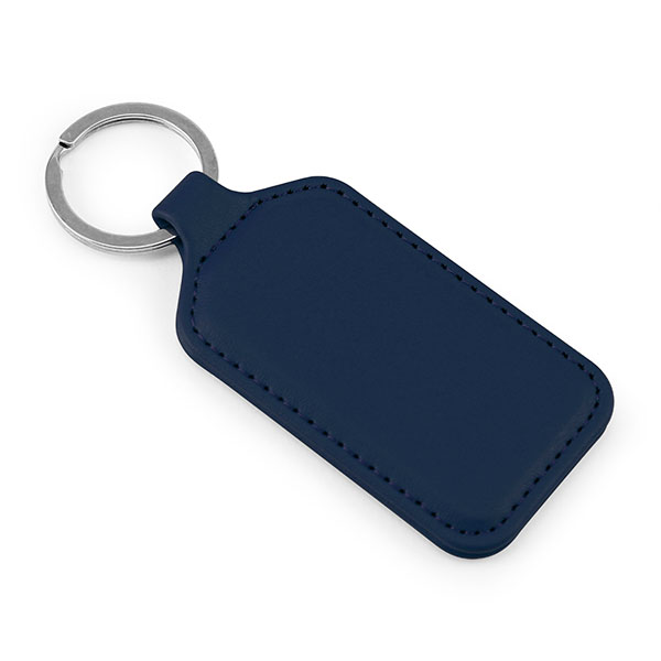 P037 Porto rPET Rectangular Key Ring - Full Colour