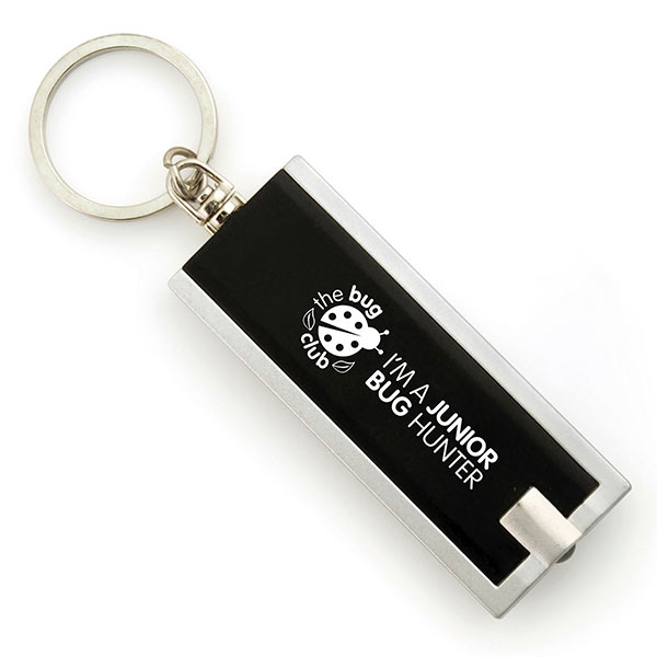 P036 Flat LED Torch Key Ring - 1 Colour
