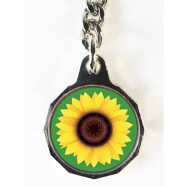 P034 Trolley Token Key Ring With Chain