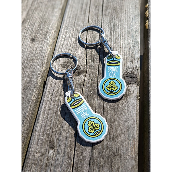 P034 Trolley Stick Key Ring