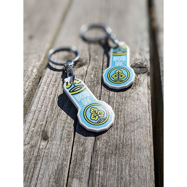 P034 Trolley Stick Key Ring