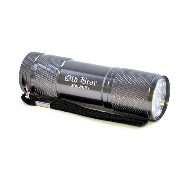 P040 Sycamore Solo Aluminium 9 LED Torch