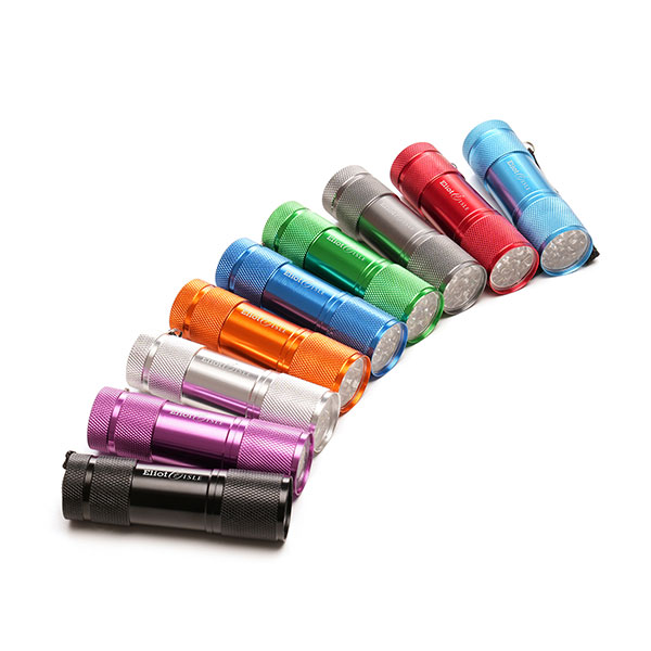 P040 Sycamore Solo Aluminium 9 LED Torch