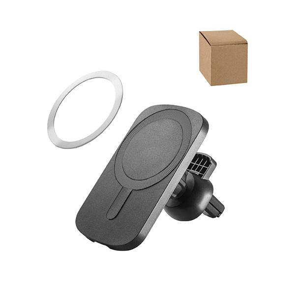 P039 Magnetic Car Phone Holder & Wireless Charger - Full Colour