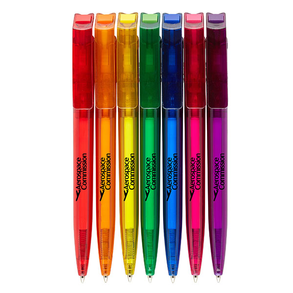 M057 Green & Good Litani Bottle Pen - Translucent