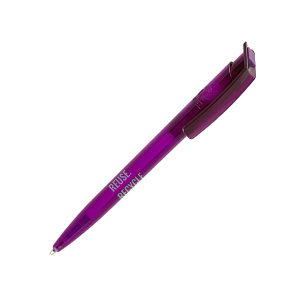 M057 Green & Good Litani Bottle Pen - Translucent