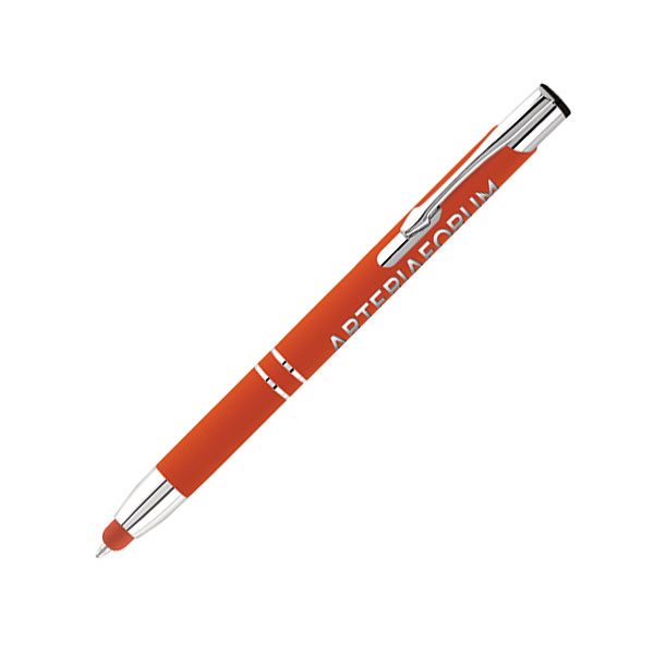 N123 Electra Soft Feel Ballpen  - Engraved