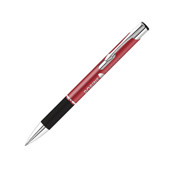 P129 Electra Satin Grip Ballpen - Engraved