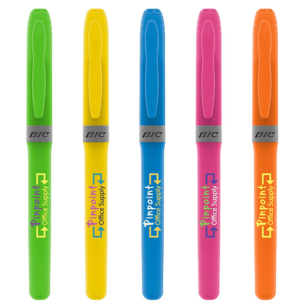 P136 BIC Brite Liner Grip Highlighter