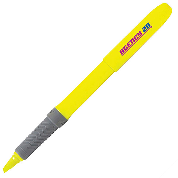 P136 BIC Brite Liner Grip Highlighter