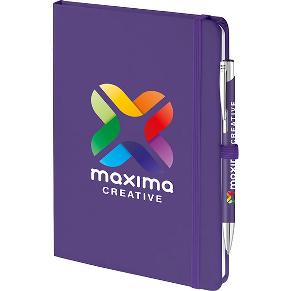 M072 Mood Duo Notebook and Ballpen Set - Full Colour