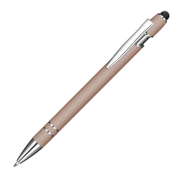 P127 Astra Soft Feel Recycled Ballpen - Engraved