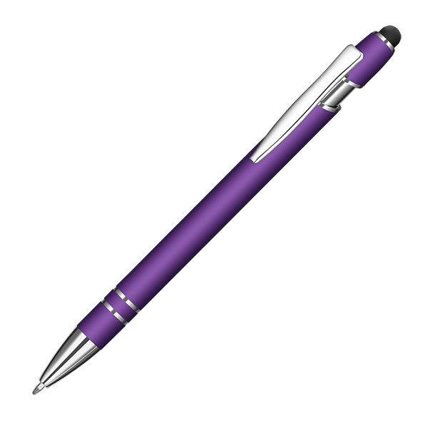 P127 Astra Soft Feel Recycled Ballpen - Engraved