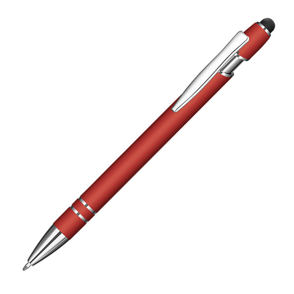P127 Astra Soft Feel Recycled Ballpen - Engraved