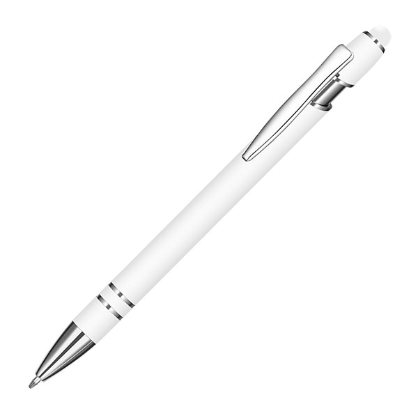 P127 Astra Soft Feel Recycled Ballpen - Engraved