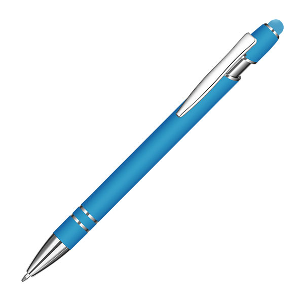 P127 Astra Soft Feel Recycled Ballpen - Full Colour
