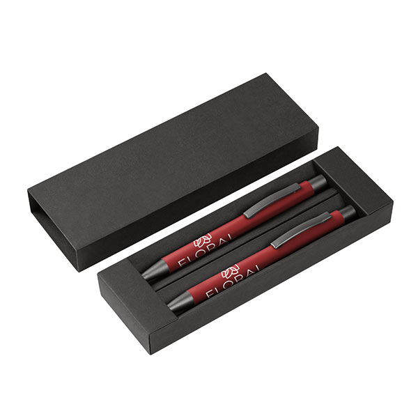 P115 Ergo Soft Feel Ballpen and Mechanical Pencil Set - 1 Colour