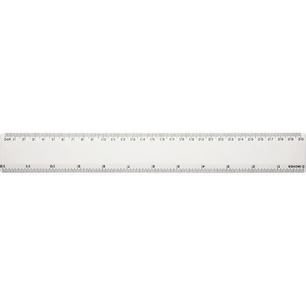P137 BG Basic 12 Inch Ruler - 1 Colour