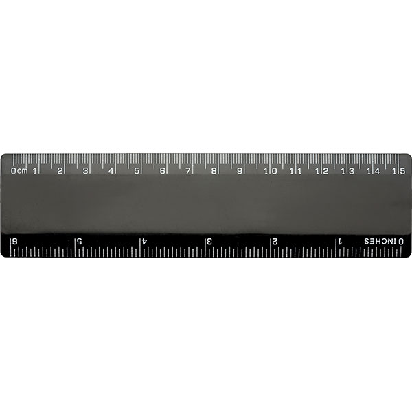 P137 BG Basic 6 Inch Ruler - Full Colour