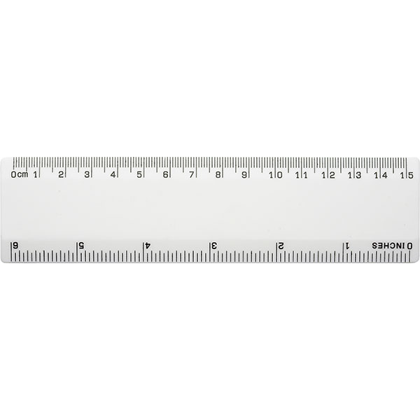 P137 BG Basic 6 Inch Ruler - Full Colour
