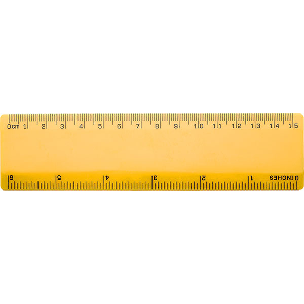 P137 BG Basic 6 Inch Ruler - Full Colour