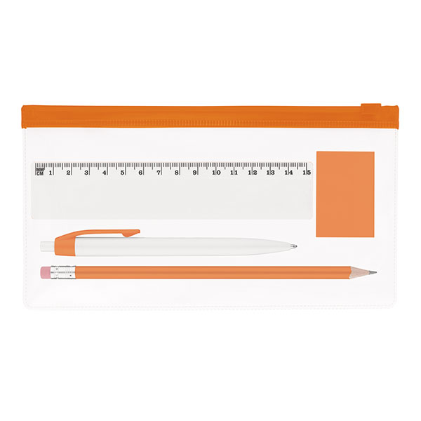 N138 Transparent Pencil Case