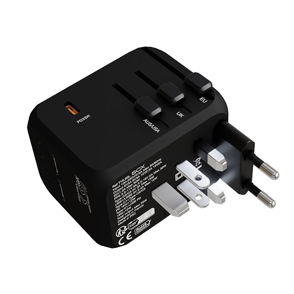 P025 SCX Universal Travel Adapter
