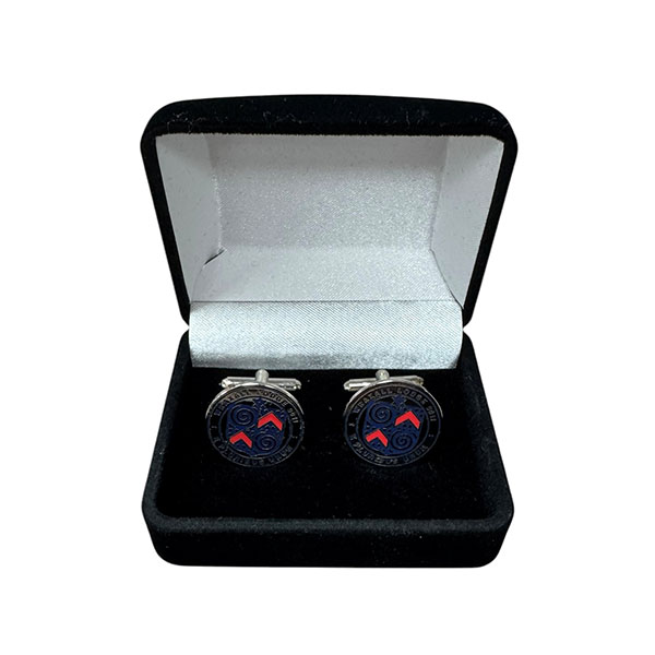 P111 Soft Enamel Cufflinks
