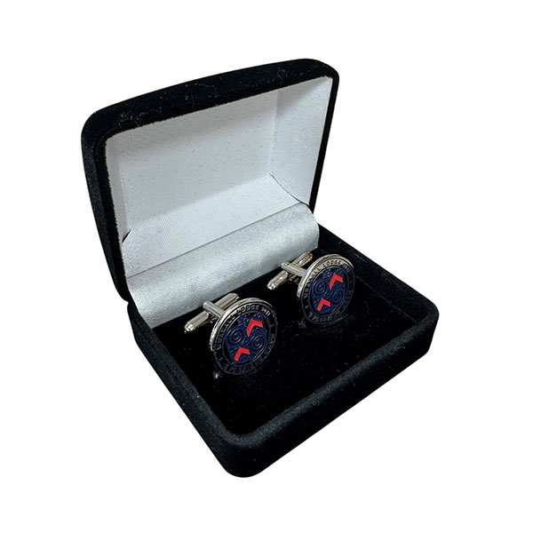 P111 Soft Enamel Cufflinks