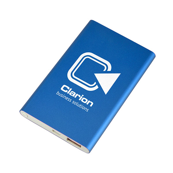 P019 Flat Powerbank 4000mAh - Full Colour