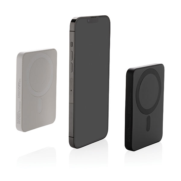 P018 Magnetix 5000mAh RCS Recycled Magnetic Powerbank
