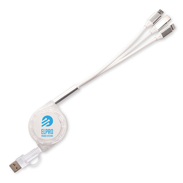 P020 3 in 1 Reel Charger - Full Colour
