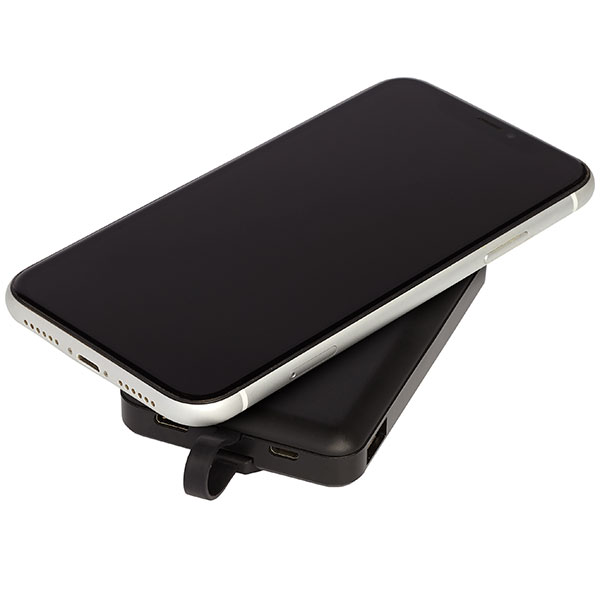 N023 Kano 5000mAh Wireless Powerbank with 3 in 1 Cable - Full Colour