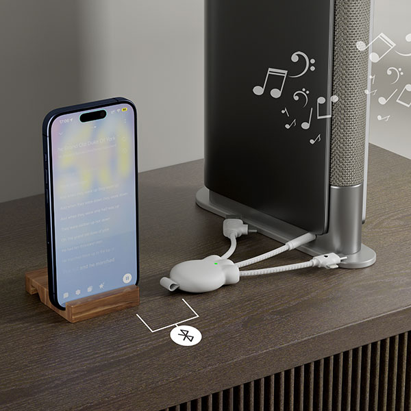 P014 Xoopar Octopus Wireless Audio Transmitter and Charging Cable